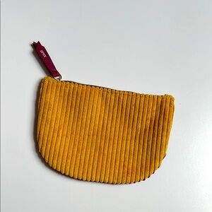 Corduroy Clutch Small Cosmetic Bag